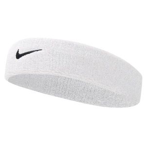 Nike swoosh headband (white)